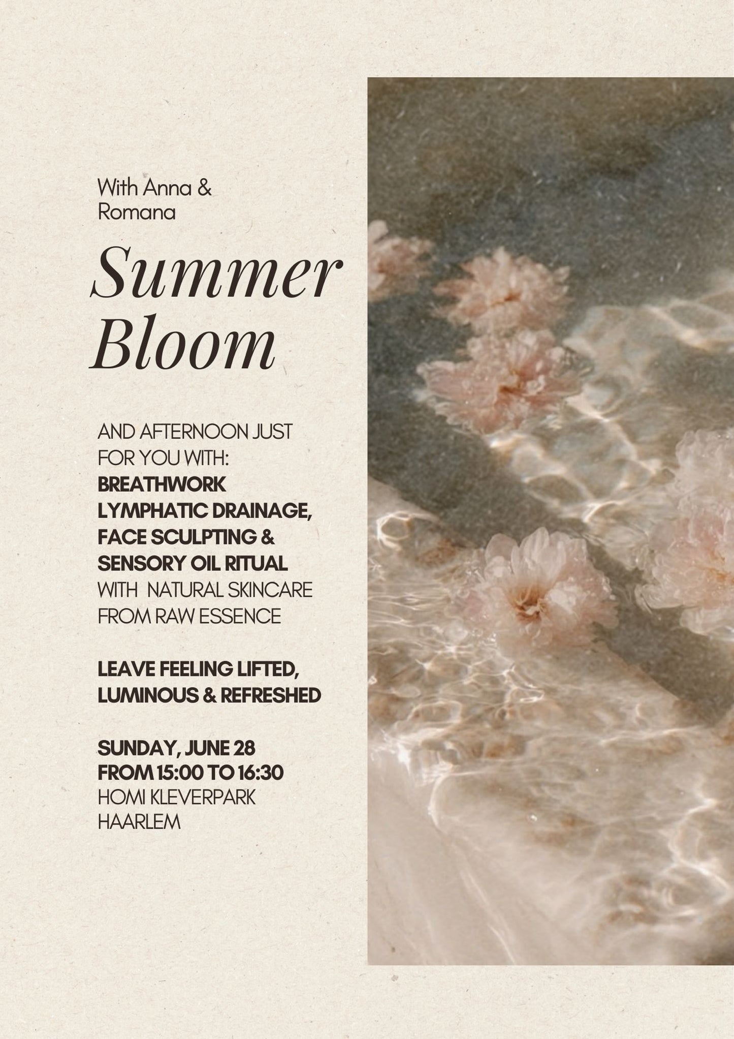 SUMMER BLOOM // Workshop