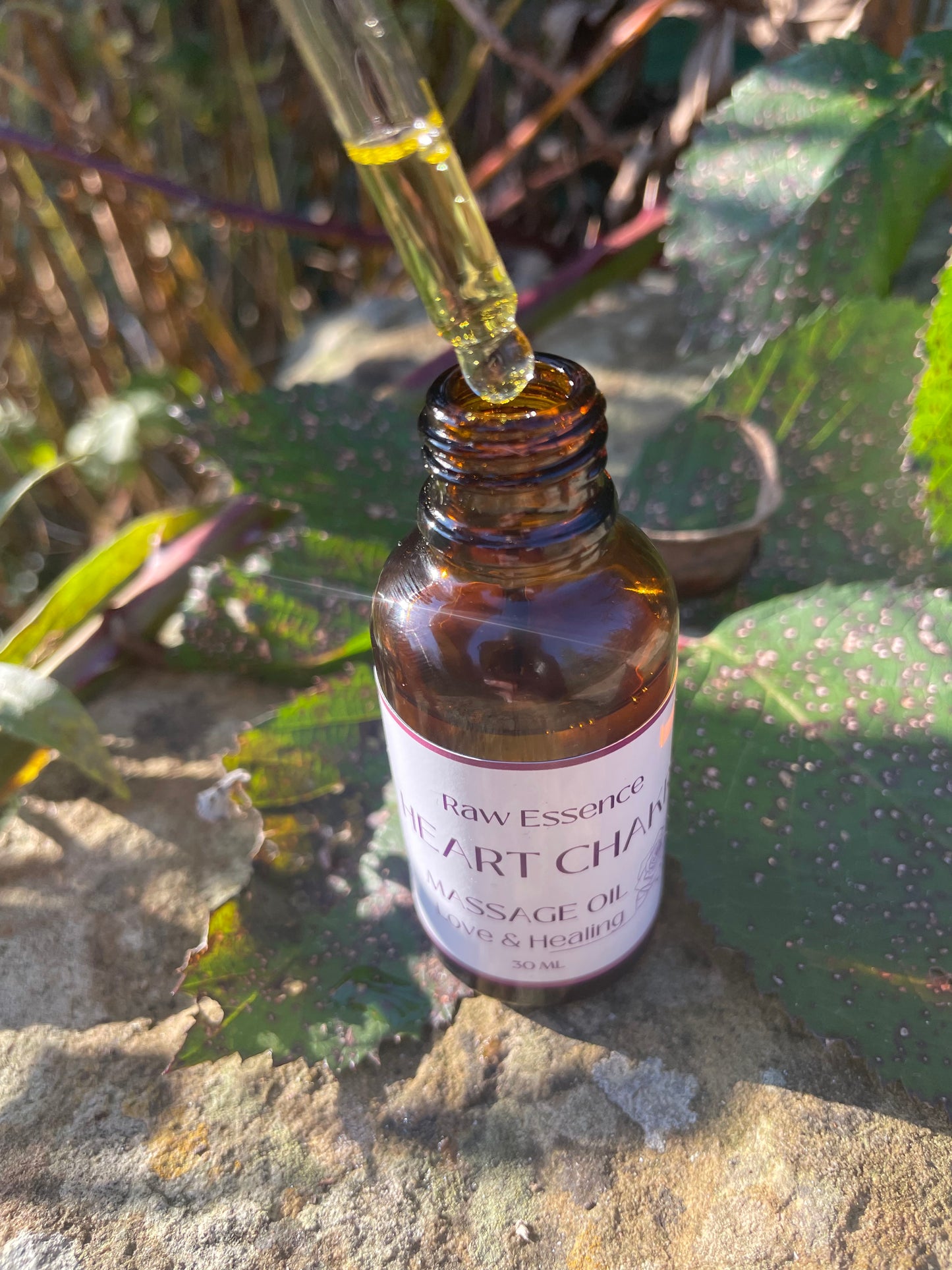 HEART CHAKRA Massage Oil